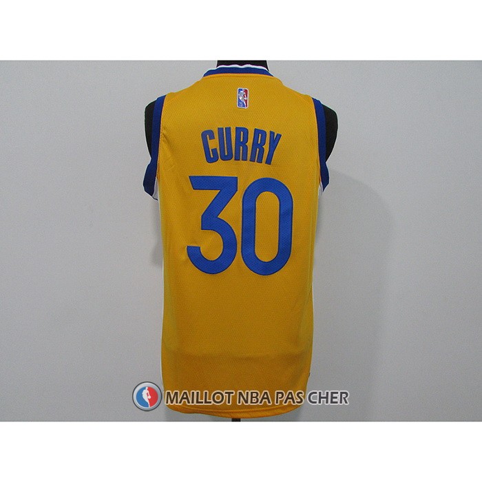 Maillot Golden State Warriors Stephen Curry NO 30 Statement 2021 Or